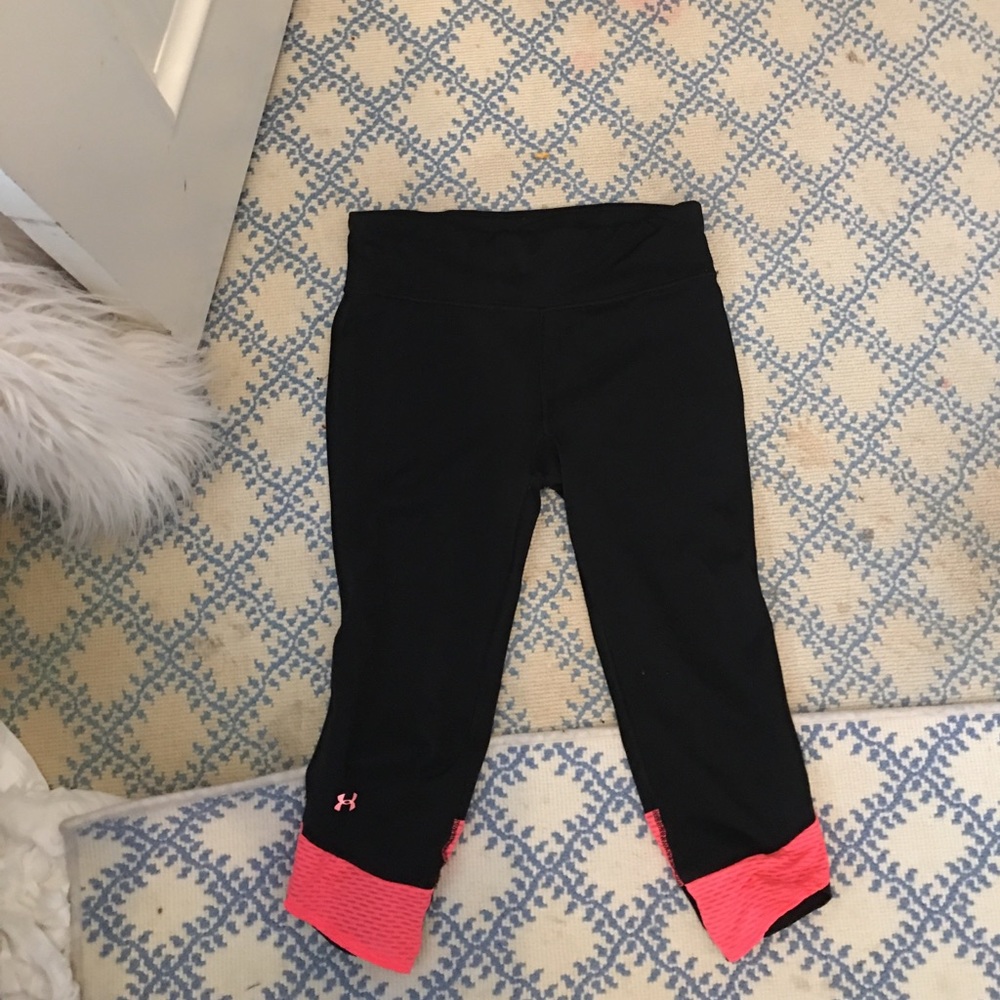 under armour cropped leggings