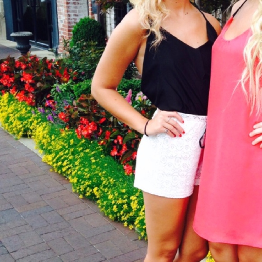Black and white romper