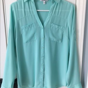 Express Portofino Shirt, Mint