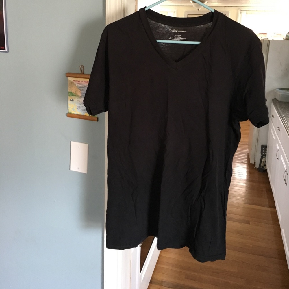 Black men's undershirt