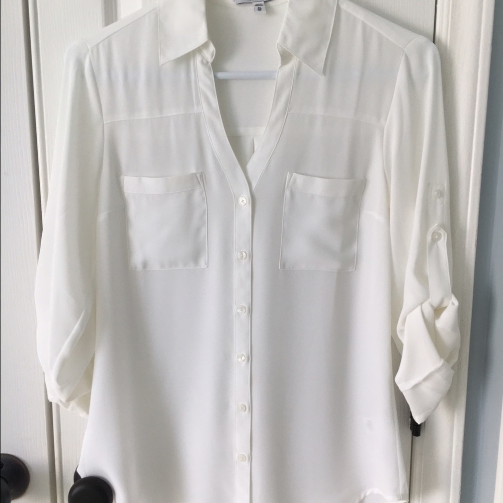 Express Portofino Shirt, White