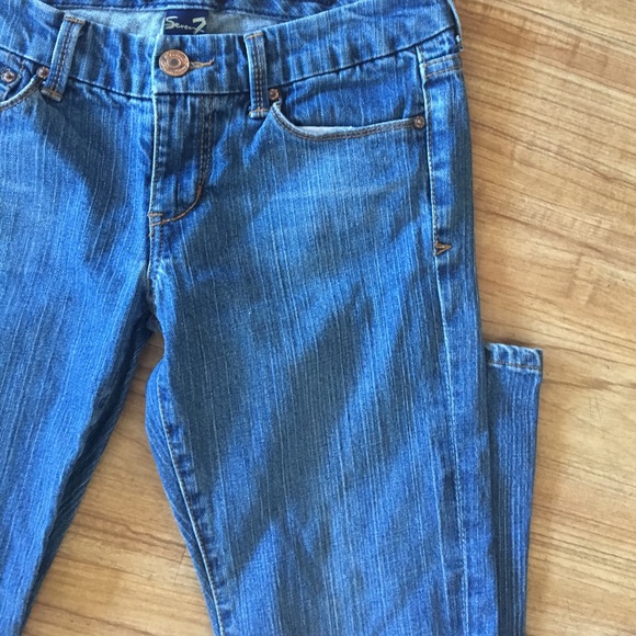 Ladies sz 27 SEVEN jeans SEXY low rise bootcut - Picture 6 of 7