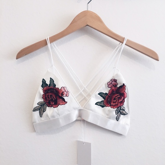 Nasty Gal Tops - [solaris style] • [embroidered bralette]