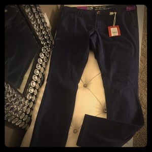 Mossimo skinny navy blue pants