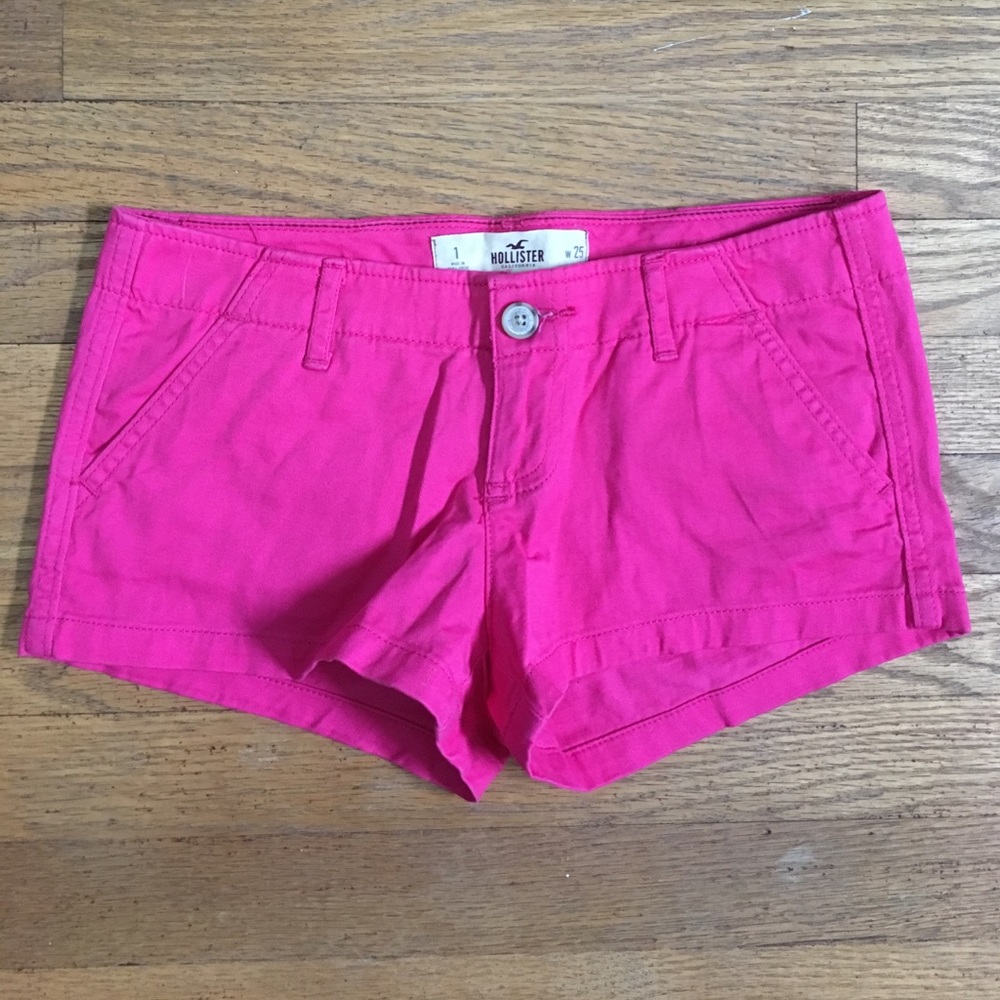 Hollister jean shorts