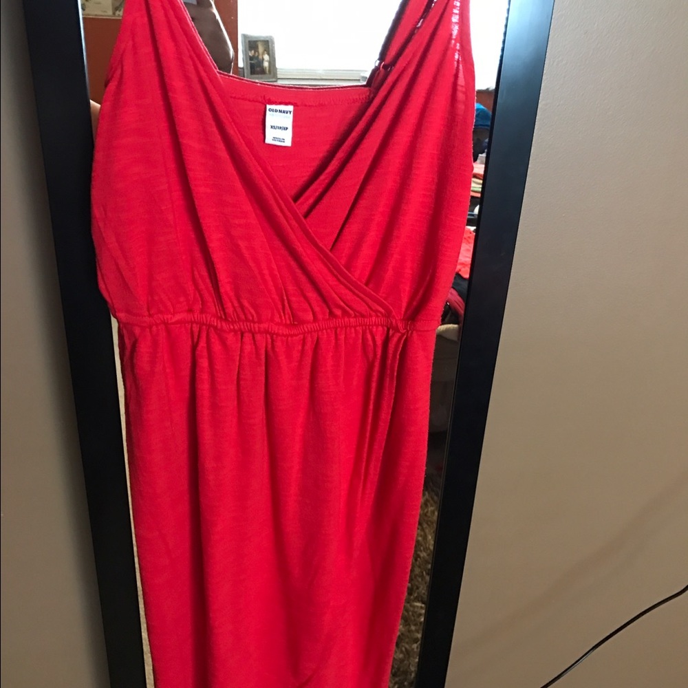 Red dress
