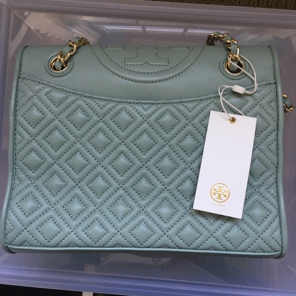 🎊SOLD🎊 Tory Burch Fleming Quilted Leather Bag - Picture 7 of 8