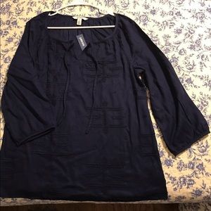 Old Navy, navy blue tunic