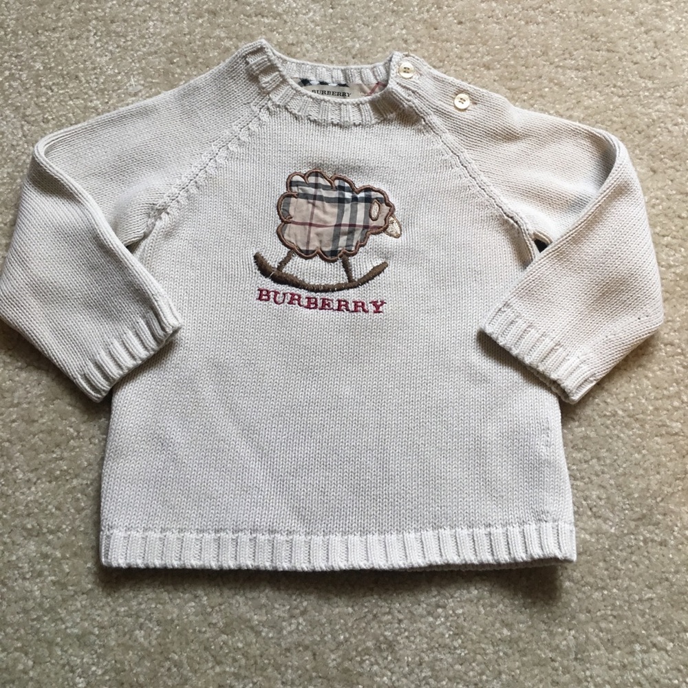 Burberry toddler boys sweater