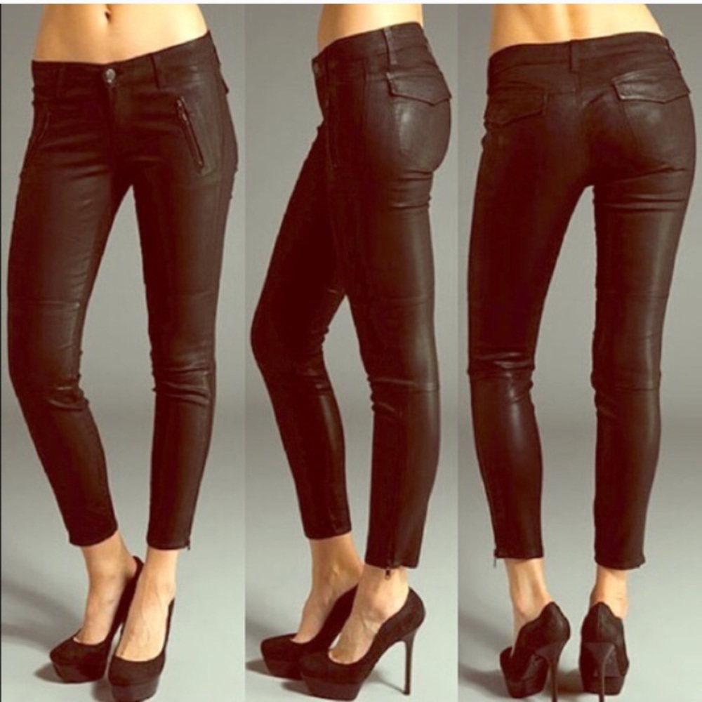 JBRAND WAX COATED JEANS