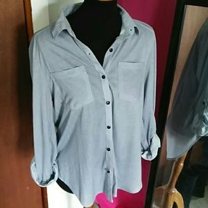 Black and White Pin stripe shirt