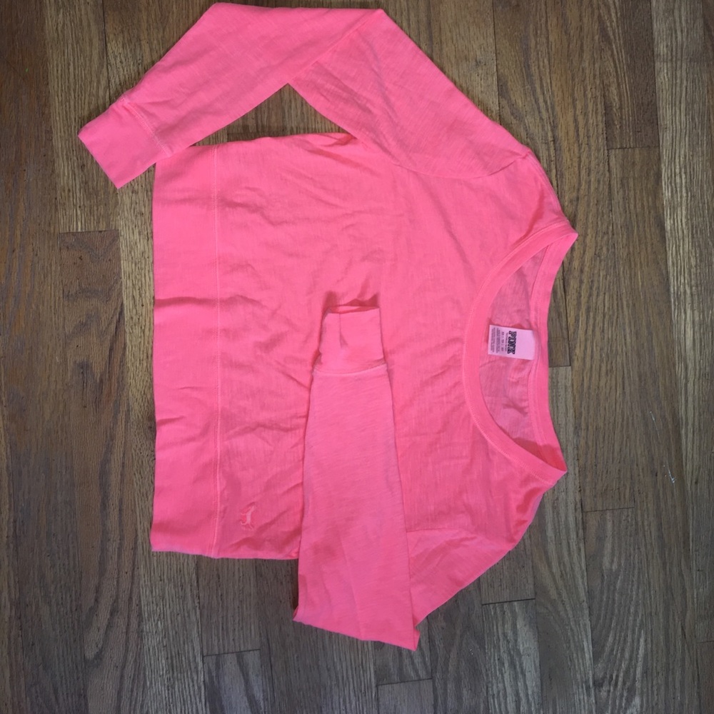 Victoria's Secret PINK cropped long sleeve