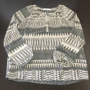 Long sleeve blouse