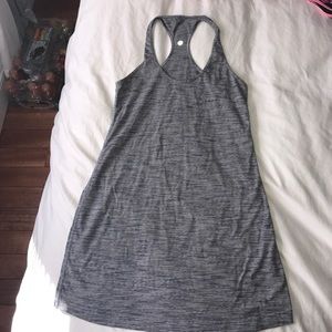 Grey Lululemon tank top