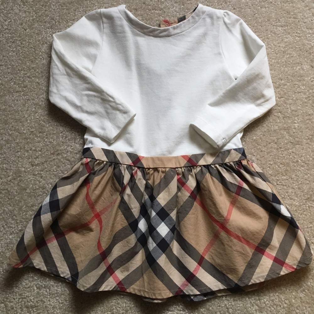 Burberry girls dress.