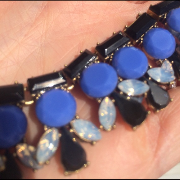 J. Crew statement necklace with rhinestones - Picture 3 of 3