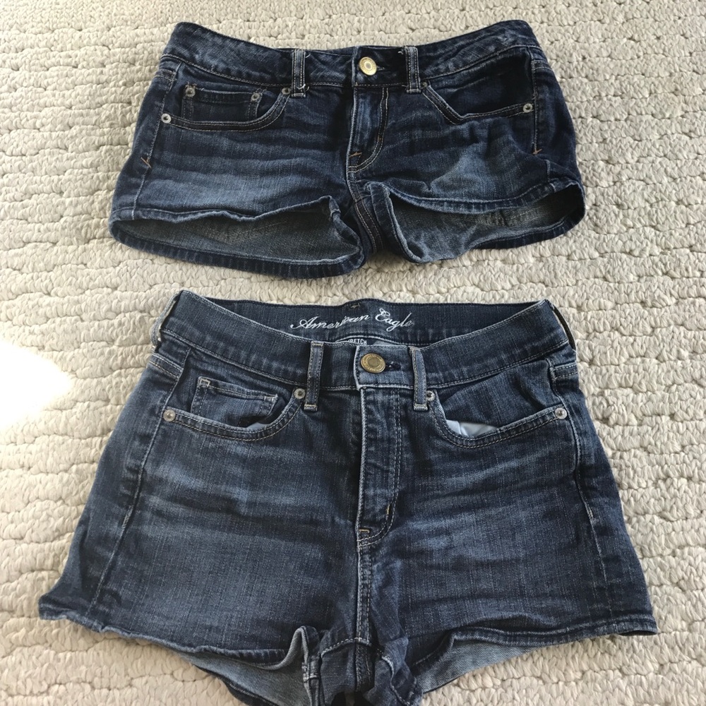 2 Pairs American Eagle shorts size 4