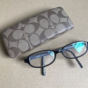 Coach Glasses case and frames!