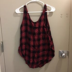 Plaid Tank