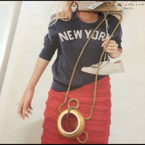 SALE ⭐️ Madewell Ring Necklace, length 24". NWT - Picture 4 of 4