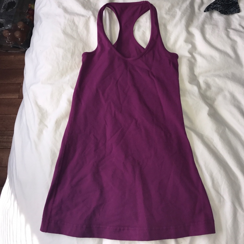 Purple Lululemon tank top
