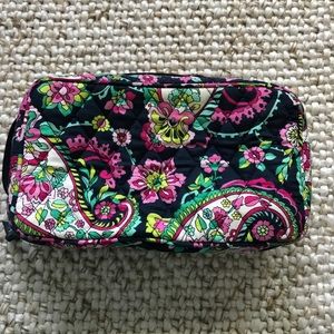 Vera Bradley RETIRED Petal Paisley Makeup Bag