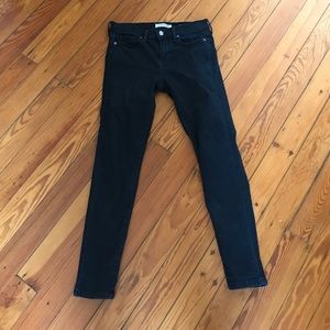 Banana Republic high rise dark jeans