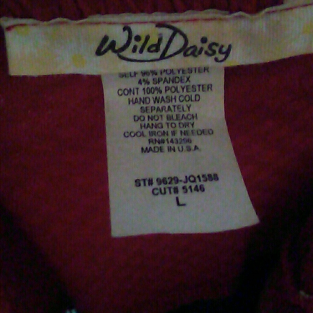 Strapless red dress sheer lace under bust - Picture 4 of 6