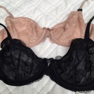 Unlined Lace Victoria's Secret Bras