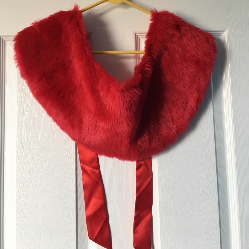 Faux Fur child's shawl