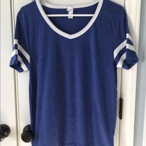 Easy Fit Varsity Tee