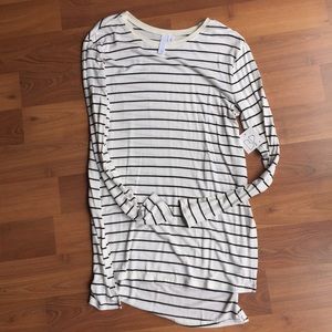 BP long sleeved striped shirt