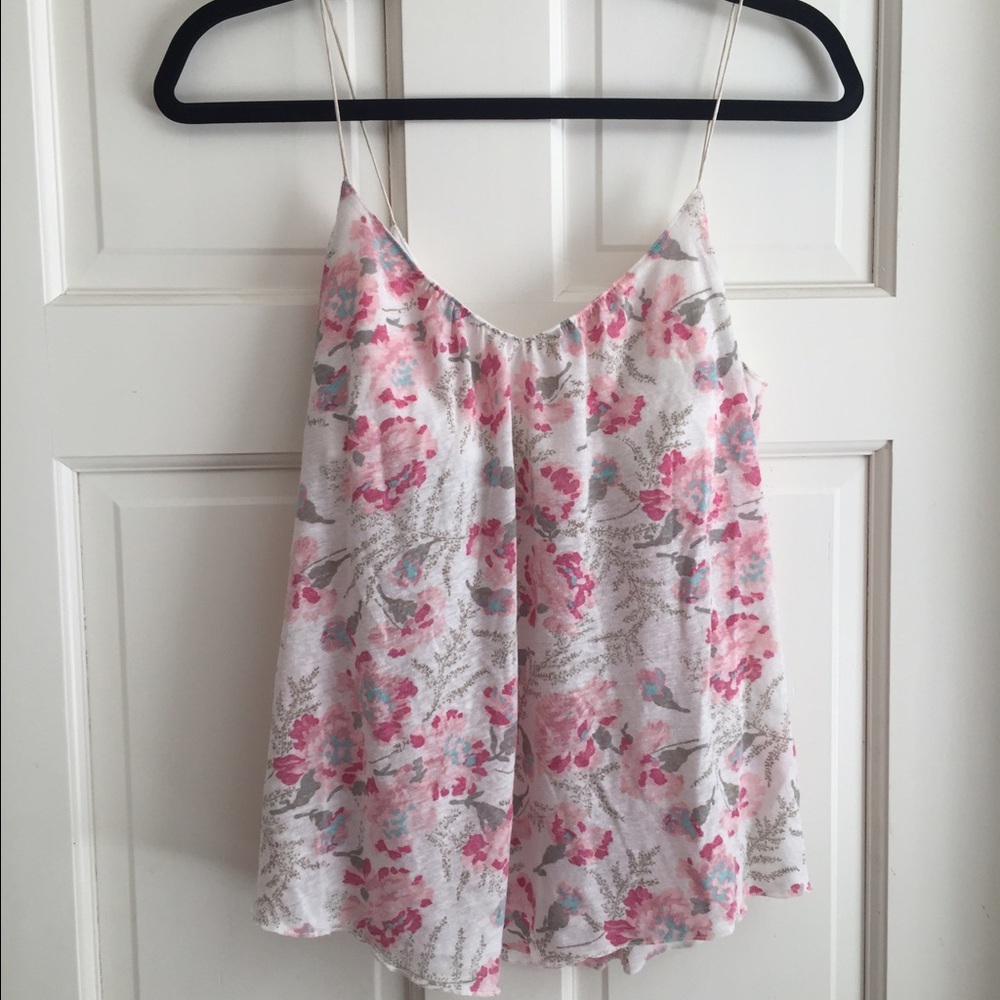 Floral tank top