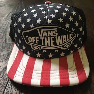 Vans American Flag Snapback Hat
