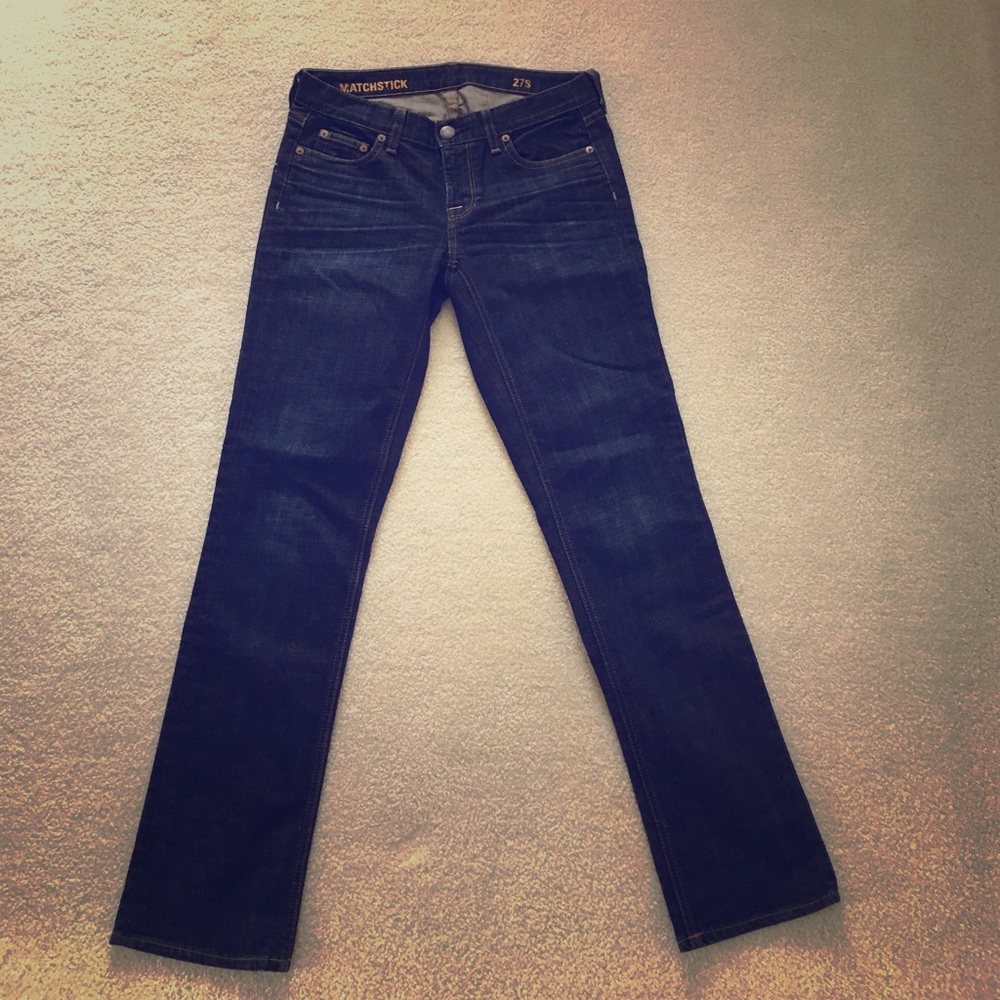 J. Crew Matchstick 27 S