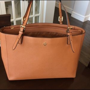Tory Burch Camel Tote (large) perfect condition
