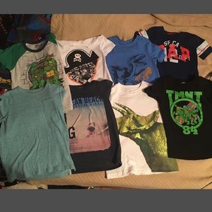 5T boys shirts Gap, Old Navy, H&M & Carter's