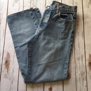 Vintage Calvin Klein Button High Waist Jeans