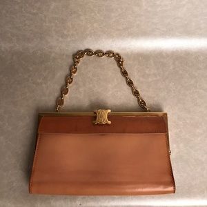 Celine Leather Clutch