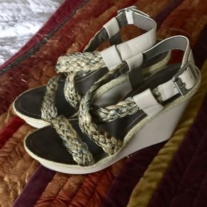 Vince Camuto platform wedge sandals