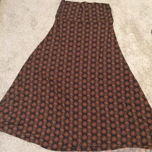 LuLaRoe medium Maxi skirt