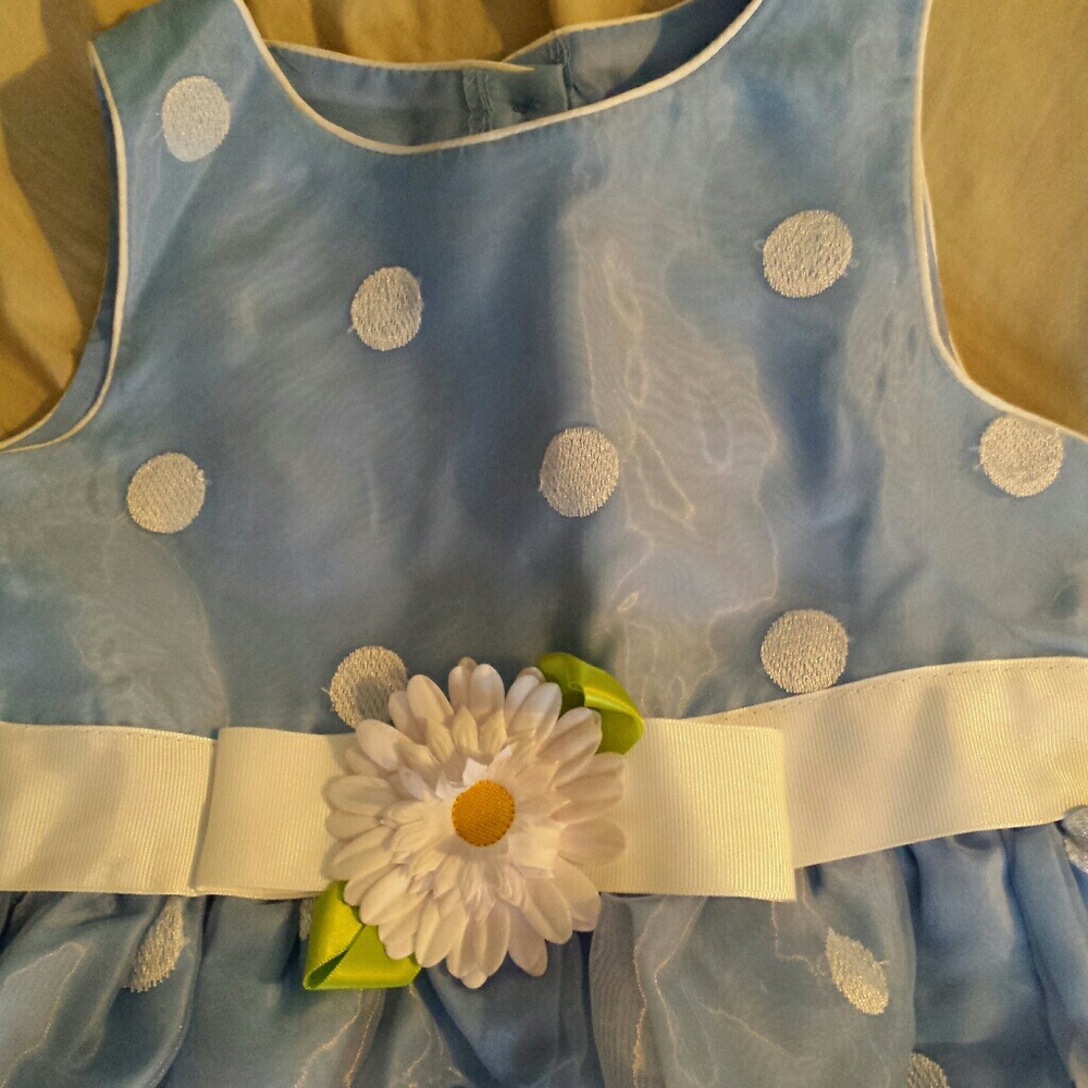 Boutique toddler dress with shaw