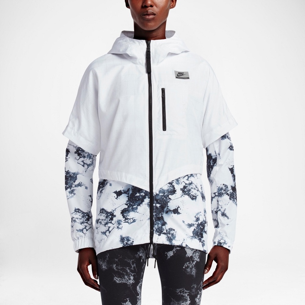 Nike international marble windbreaker