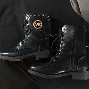 Michael Kors combat boots
