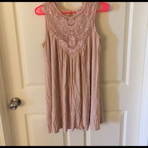 Blush pink dress