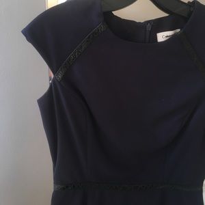 Dark blue Calvin Klein dress