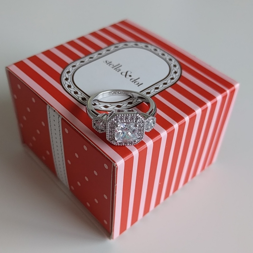 Deco Cocktail Ring