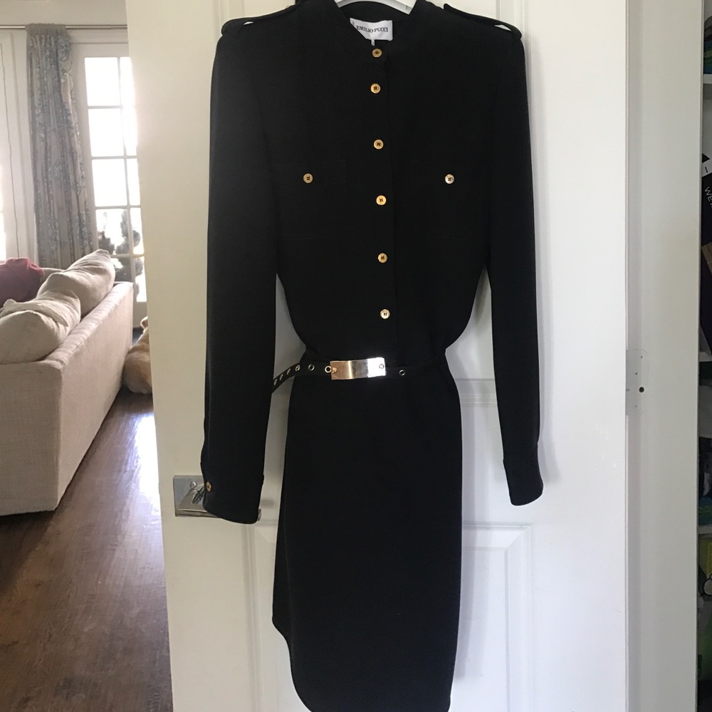 Emilio Pucci Black Dress