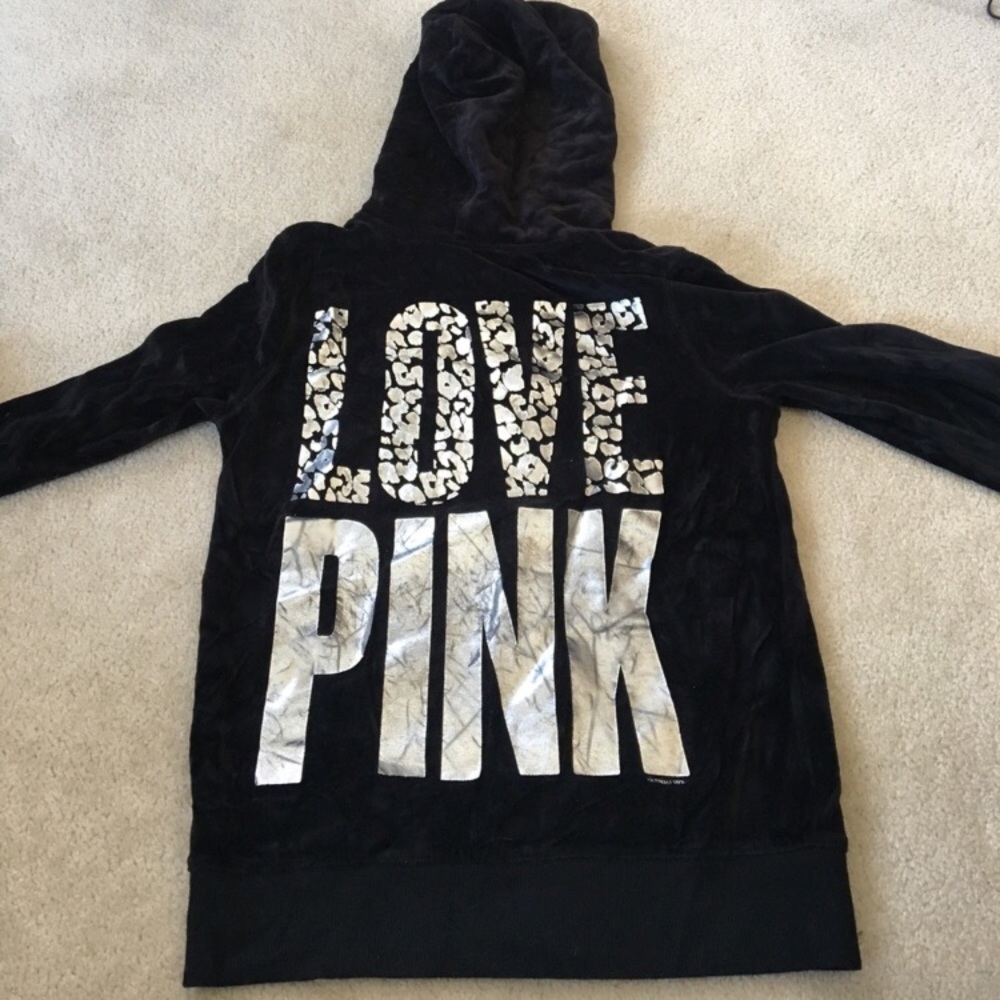 PINK zip hoodie