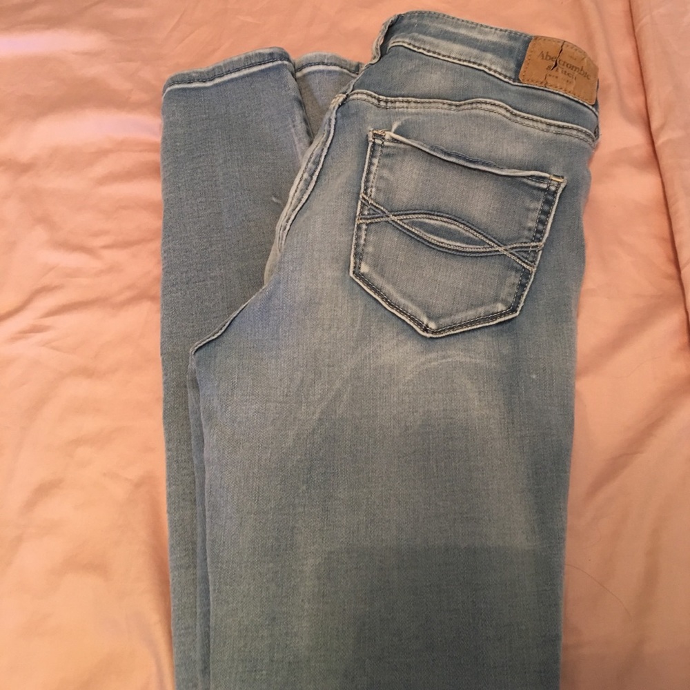 High waisted jeggings